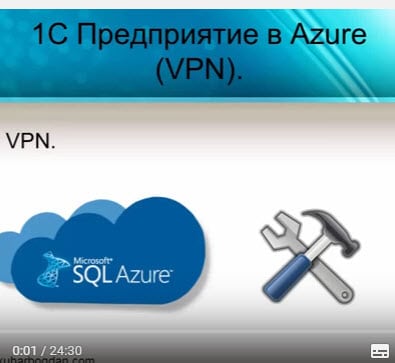 Создаем VPN в облаке Azure.